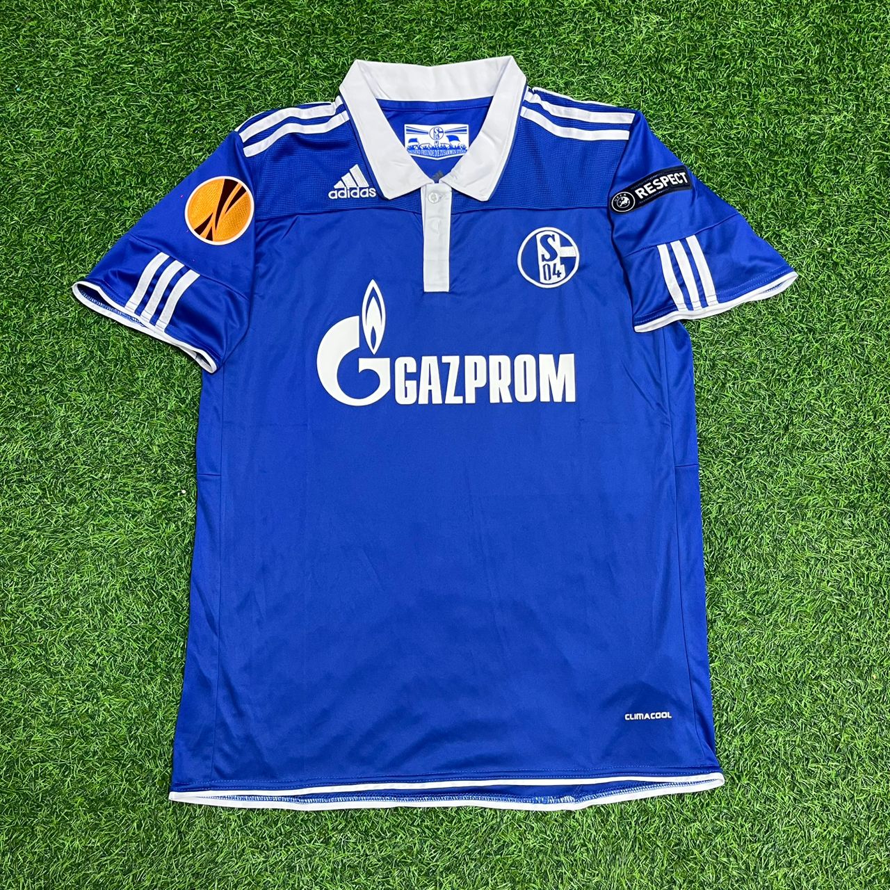Ivan Rakitic Schalke 04 Retro Uefa Patch Football Jersey Trikot Maillot Soccer Shirt