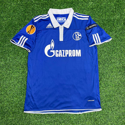 Ivan Rakitic Schalke 04 Retro Uefa Patch Football Jersey Trikot Maillot Soccer Shirt