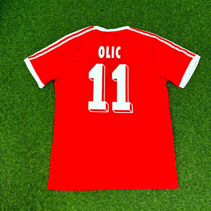 Ivica Olic Hamburger SV Rotes Heimtrikot Retro Fußballtrikot
