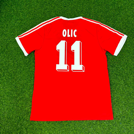 Ivica Olic Hamburger SV Rotes Heimtrikot Retro Fußballtrikot