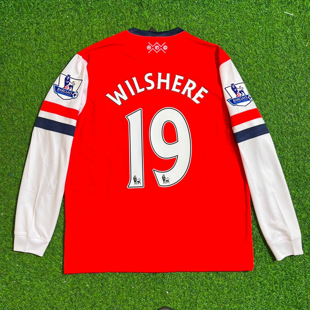 Jack Wilshere Arsenal 2011-2012 Retro Kit Jersey Trikot Maglia Soccer Shirt