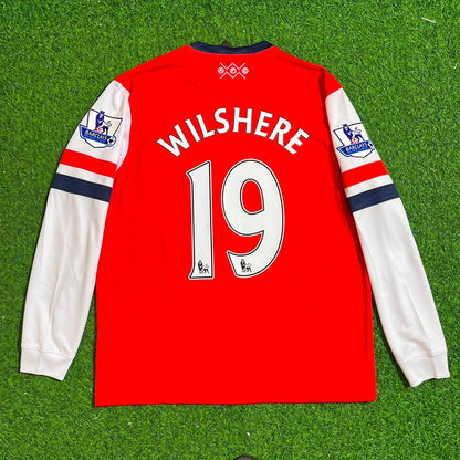 Jack Wilshere Arsenal 2011-2012 Retro Kit Jersey Trikot Maglia Soccer Shirt