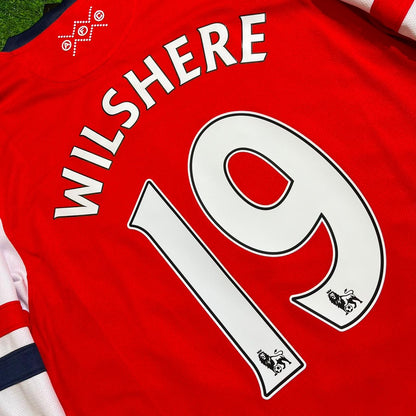 Jack Wilshere Arsenal 2011-2012 Retro Kit Jersey Trikot Maglia Soccer Shirt