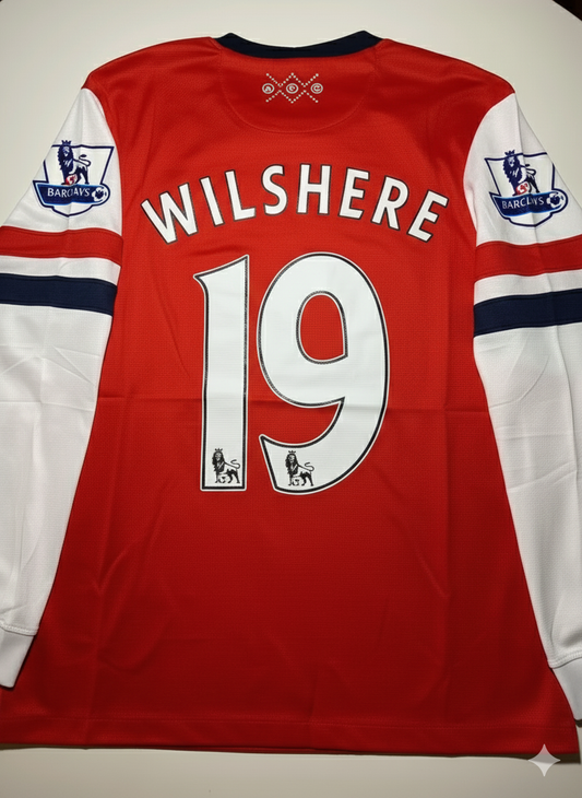 Jack Wilshere Arsenal 2011-2012 Retro Kit Jersey Trikot Maglia Soccer Shirt