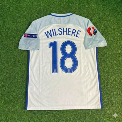 Jack Wilshere #18 England Euro 2016 Home Retro Jersey