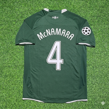 Jackie McNamara #4 Celtic Home Retro Jersey