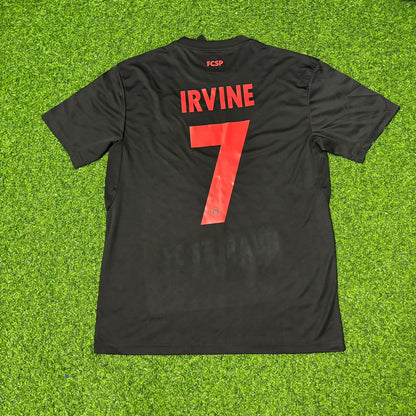 Jackson Irvine FC St. Pauli Black Retro Football Jersey