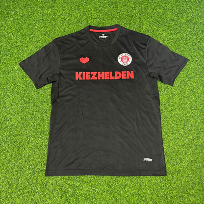 Jackson Irvine FC St. Pauli Black Retro Football Jersey