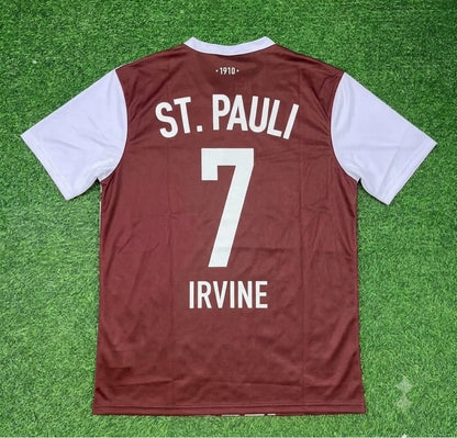 Jackson Irvine FC St. Pauli Auswärts Special Retro Fußballtrikot