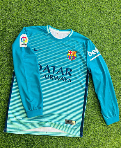 Lionel Messi Barcelona Retro Jersey