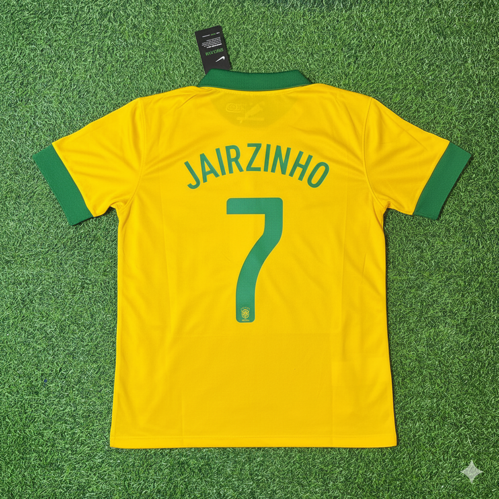 Jairzinho Brazil Retro Football Jersey Kit