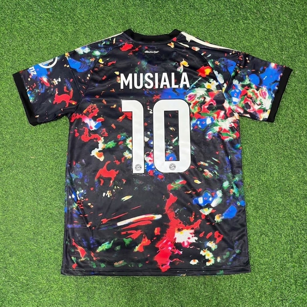 Jamal Musiala 10- Bayern München Oktoberfest Spezial-Edition Fußballtrikot