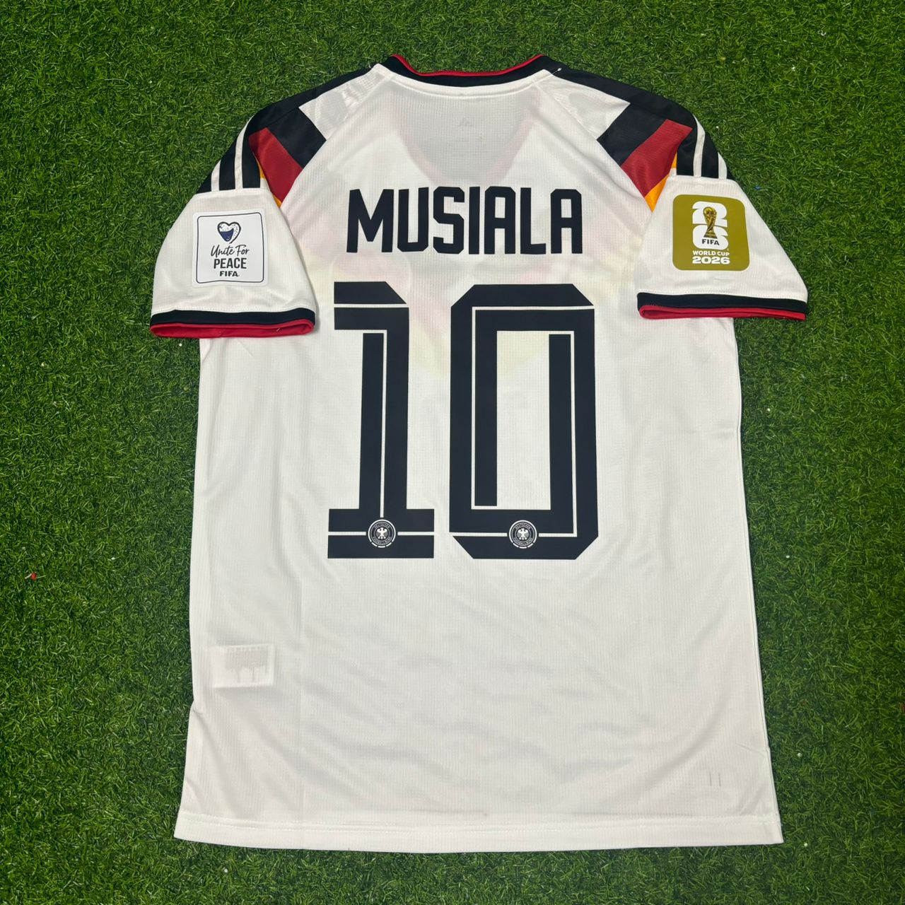 Jamal Musiala #10 Germany 2026 World Cup Home Jersey Trikot Maillot