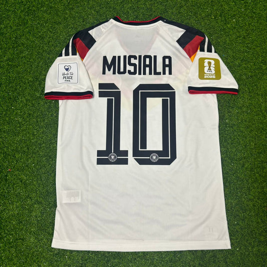 Jamal Musiala #10 Germany 2026 World Cup Home Jersey Trikot Maillot