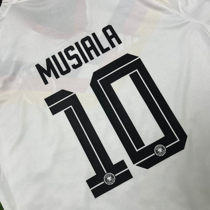 Jamal Musiala 10- Germany 2026 World Cup Kids Long Sleeve Home Football Jersey Kit