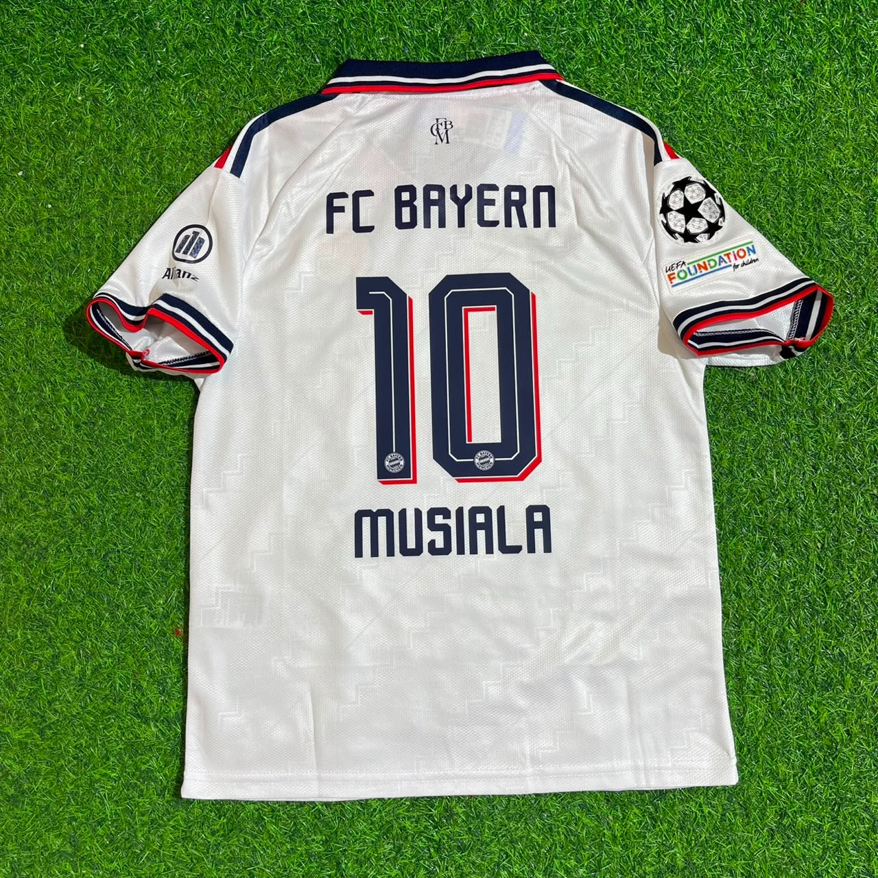 Jamal Musiala Bayern Munich 2027 New Season Away New Season Football Jersey Kit