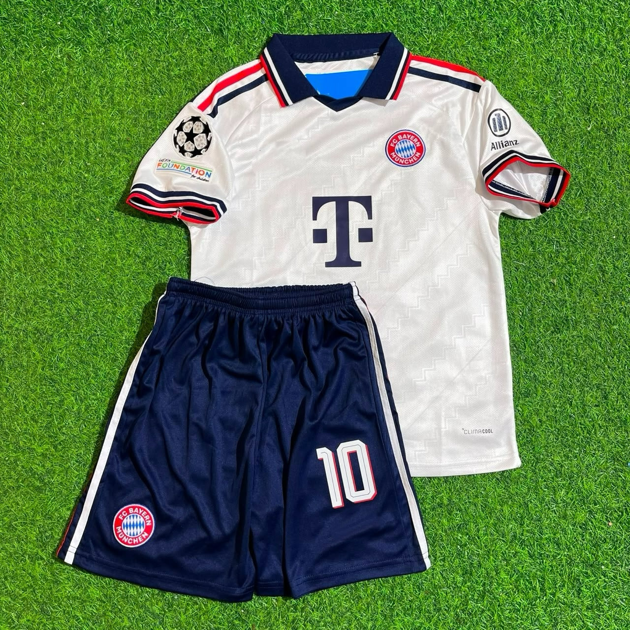 Jamal Musiala Bayern Munich 2027 New Season Away Kids New Season Football Jersey Kit