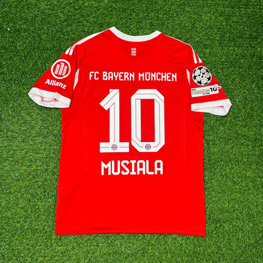 Jamal Musiala #10 Bayern Munich Home New Season Football Jersey Kit