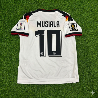 Jamal Musiala #10 Germany 2026 World Cup Home Jersey Trikot Maillot