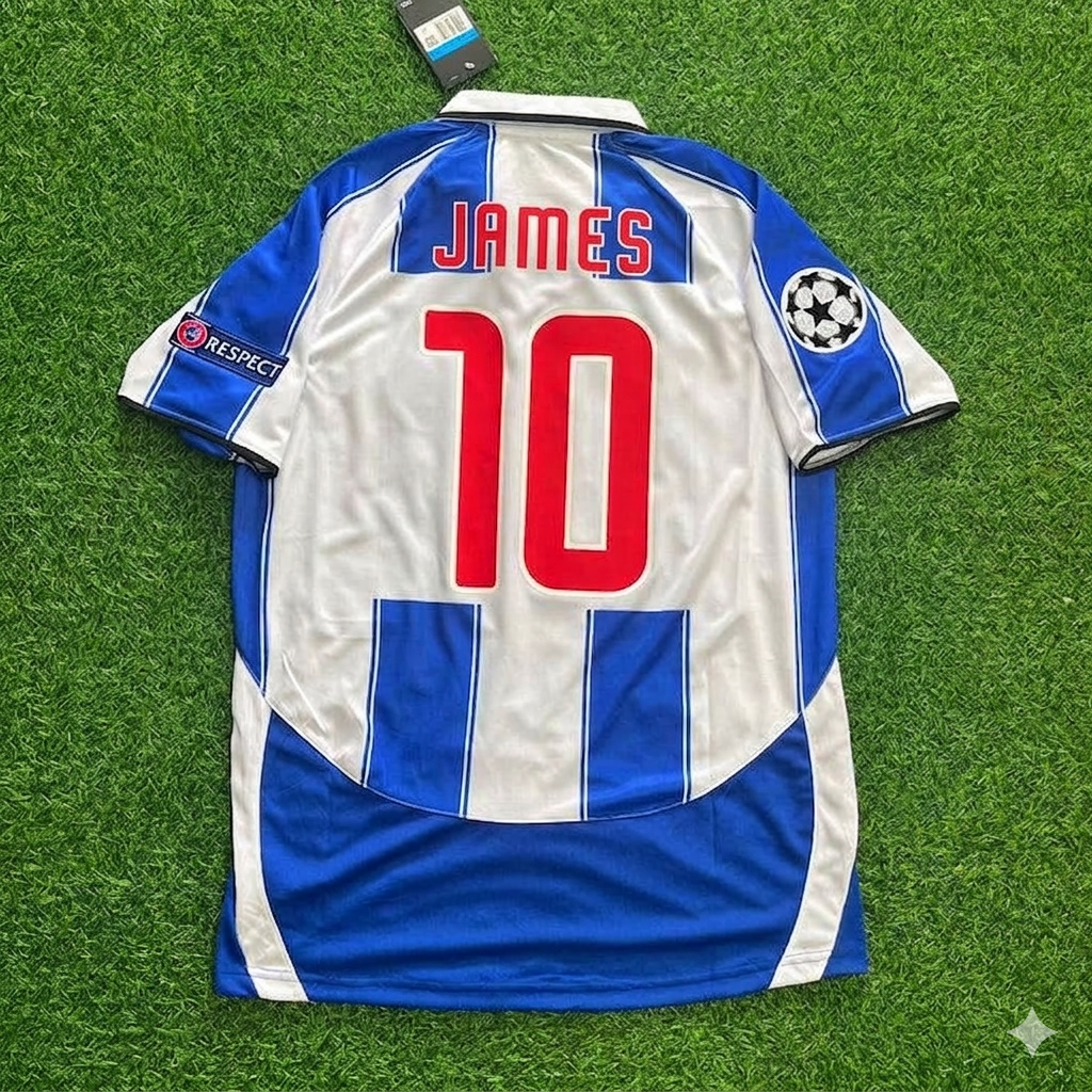 James Rodríguez 10- Porto Retro Football Jersey