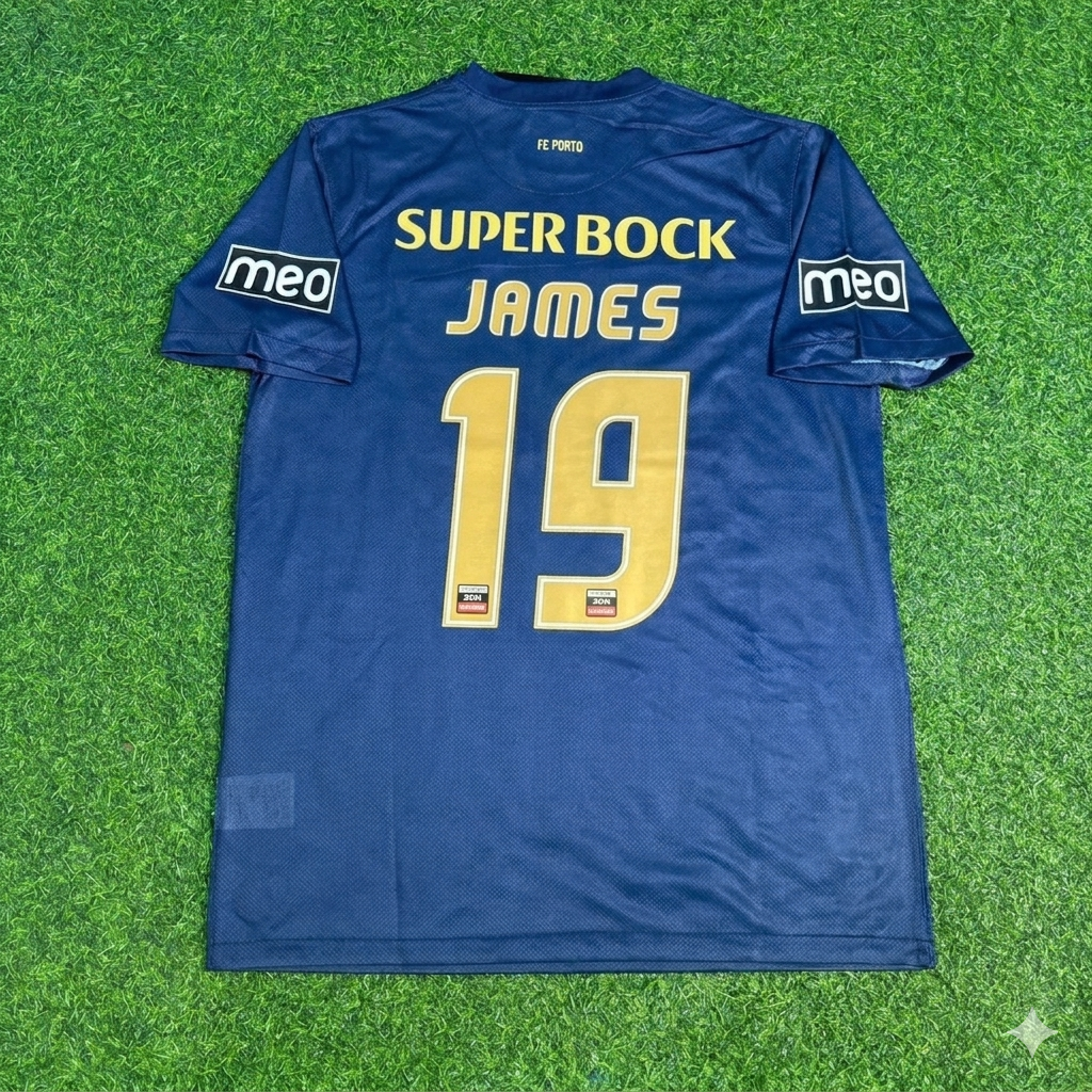 James Rodríguez #19 FC Porto Home Retro Football Jersey