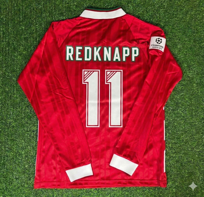 Jamie Redknapp Liverpool Langarm Retro-Trikot Fußballtrikot