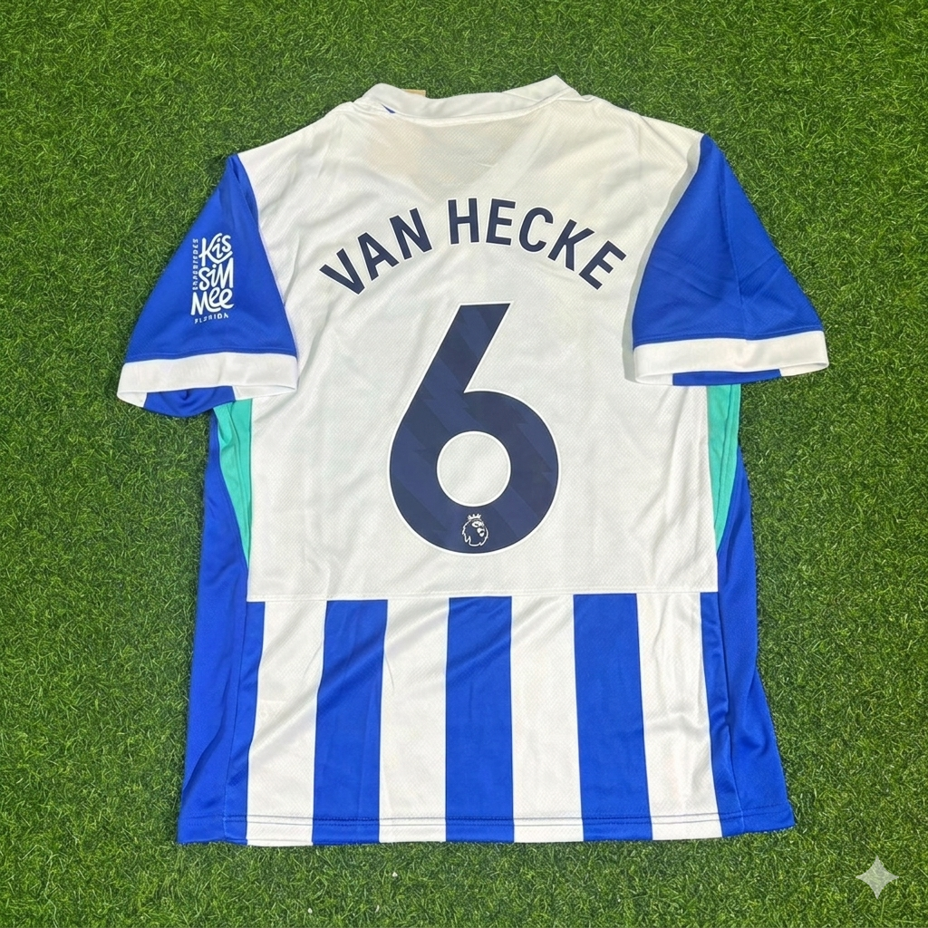 Jan Paul van Hecke #6 Brighton 2026 New Season Football Jersey