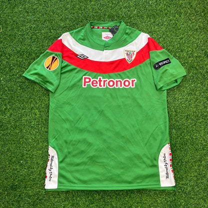 Andoni Iraola Athletic Bilbao 2012 UEFA Final Retro Fußballtrikot