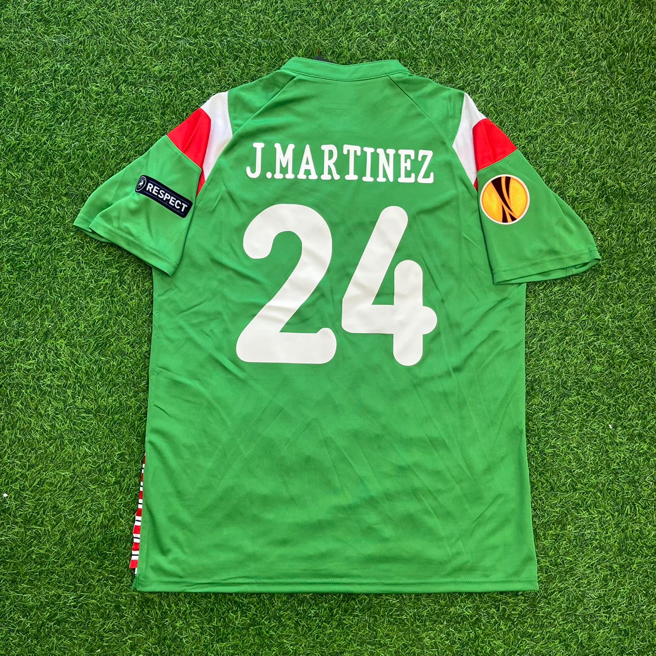 Javi Martínez Athletic Bilbao 2012 UEFA Final Retro Football Jersey Kit