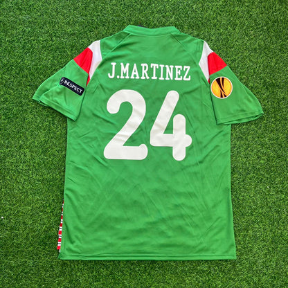 Javi Martínez Athletic Bilbao 2012 UEFA Final Retro Football Jersey Kit
