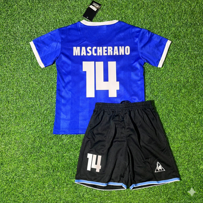 Javier Mascherano 14 – Argentinien Blaues Retro-Fußballtrikot für Kinder