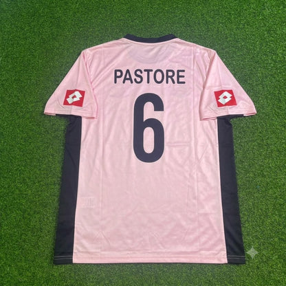 Javier Pastore Palermo FC Pink Retro Football Jersey Trikot Maillot