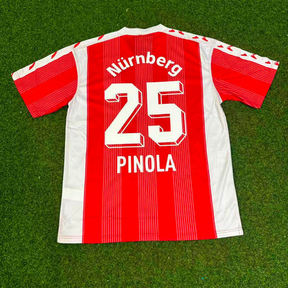 Javier Pinola 1. FC Nürnberg Heim Retro Fußballtrikot