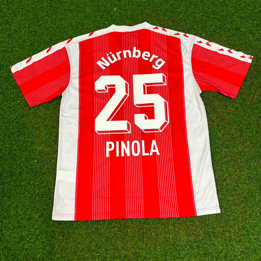 Javier Pinola 1. FC Nürnberg Heim Retro Fußballtrikot