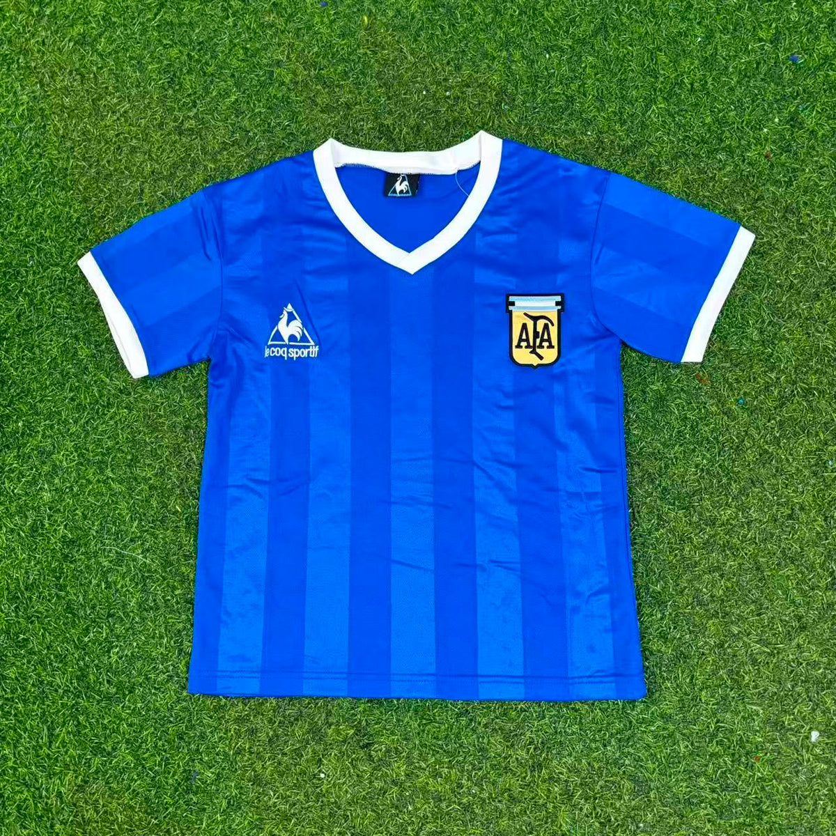 Javier Zanetti 8- Argentina Blue Kids Retro Football Jersey Kit