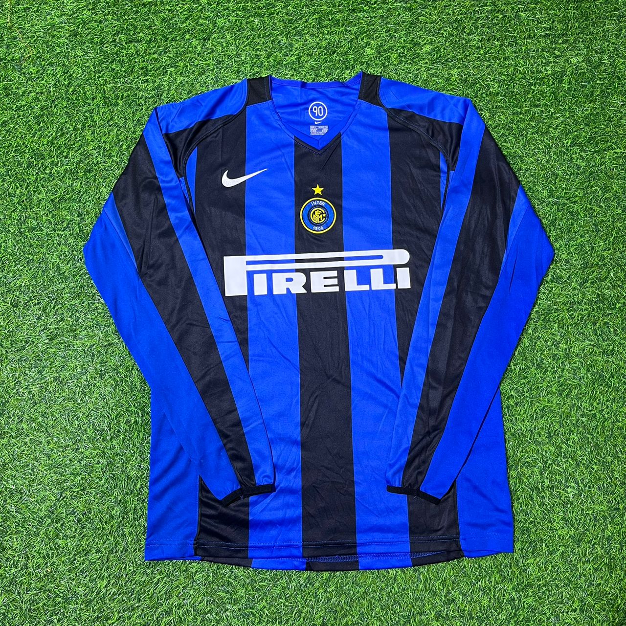 Maillot de football rétro Javier Zanetti Inter Milan 2004-05