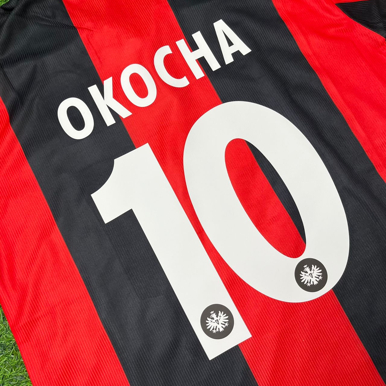 Jay-Jay Okocha Eintracht Frankfurt Retro Football Jersey