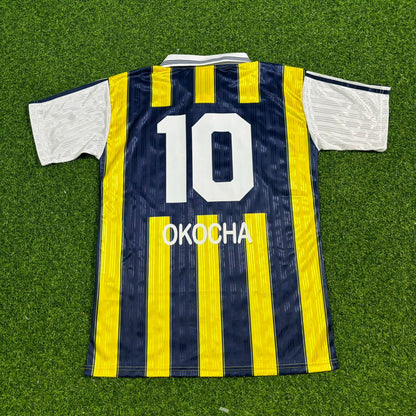Jay Jay Okocha Fenerbahce 1996-1997 Retro Football Jersey