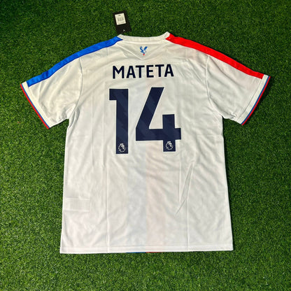 Jean-Philippe Mateta Crystal Palace 2025/26 New Season White Football Jersey