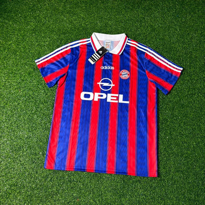 Jean Pierre Papin Bayern Munich 1995–1997 Maillot de football rétro