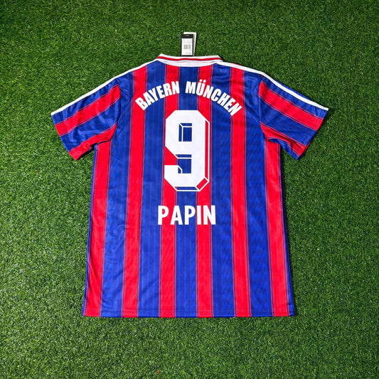 Jean Pierre Papin Bayern Munich 1995–1997 Maillot de football rétro