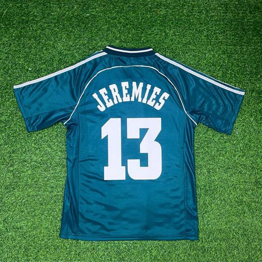 Maillot de football rétro Jens Jeremies Allemagne Coupe du Monde 1998 Extérieur