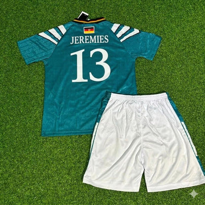 Jens Jeremies #13 Deutschland Retro Heim Kinder Fußballtrikot