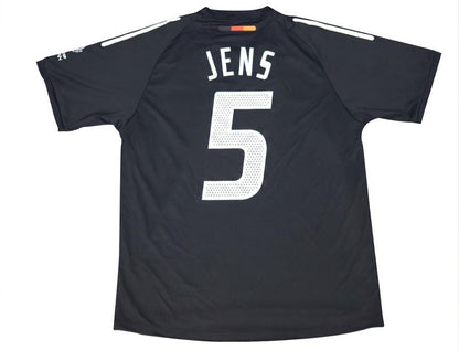 Jens Nowotny Germany Deutschland 2002 World Cup Japan Korea Black Retro Jersey Trikot