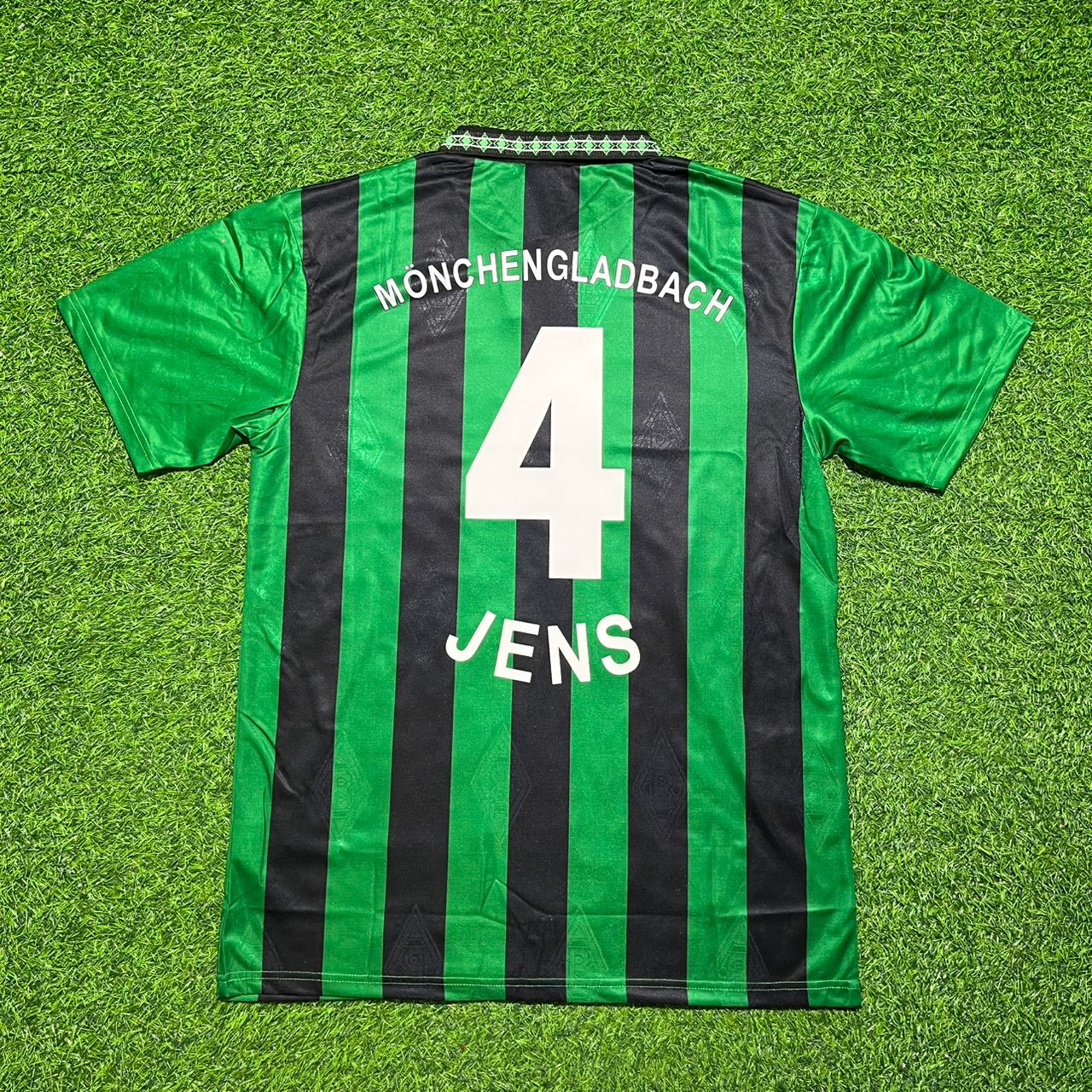 Jens Nowotny #4 Borussia Mönchengladbach 1995 1996 Retro Jersey