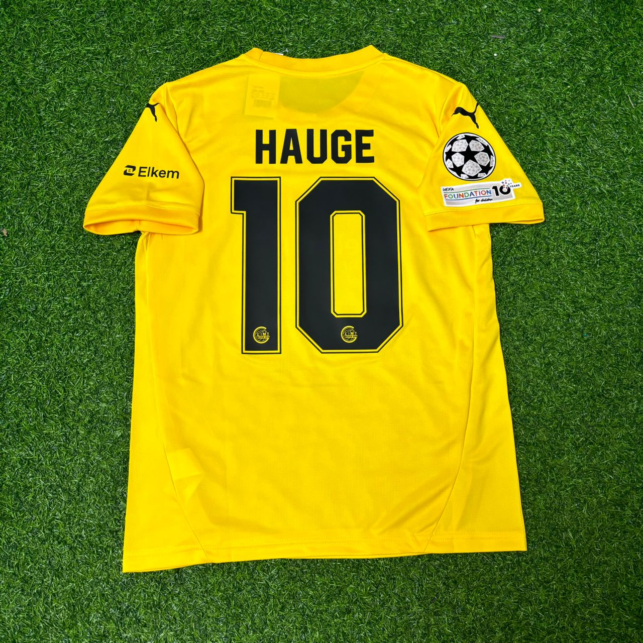 Jens Petter Hauge Bodø/Glimt 2026 Champions League New Season Yellow Football Jersey