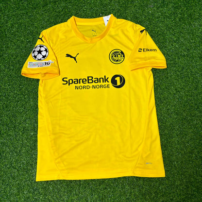 Jens Petter Hauge Bodø/Glimt 2026 Champions League New Season Yellow Football Jersey