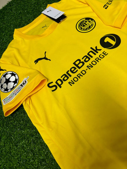 Jens Petter Hauge Bodø/Glimt 2026 Champions League New Season Yellow Football Jersey