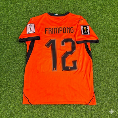 Jeremie Frimpong #12 Netherlands 2026 World Cup New Season Football Jersey