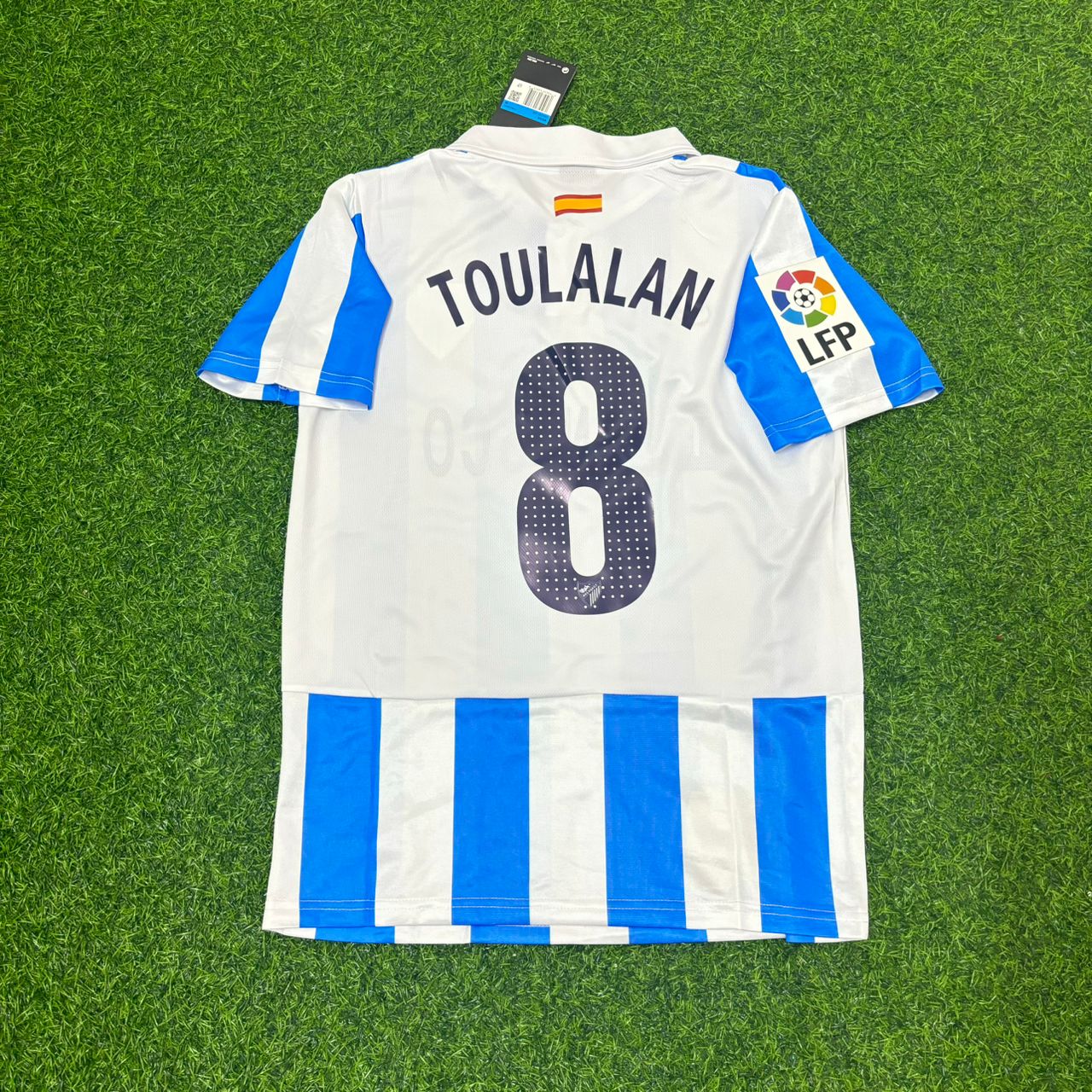 Jeremy Toulalan Málaga CF 2012/13 Maillot de football rétro domicile